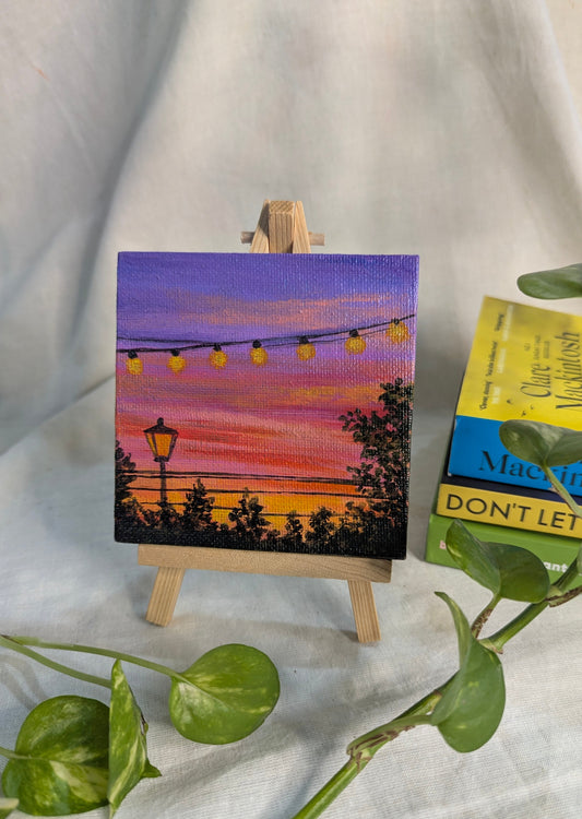 Travel Series - Lit Up Dusk