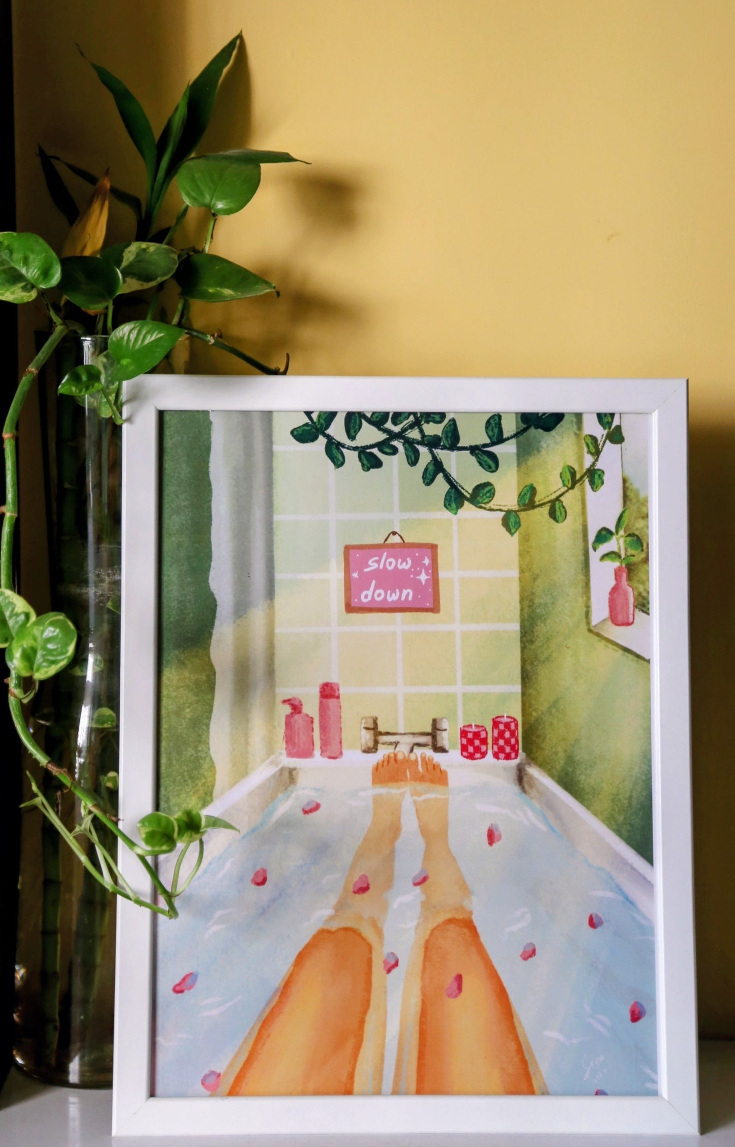 Art Prints A3- ‘Slow Down’