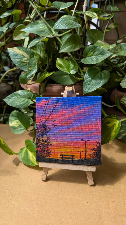 Travel Series - Fiery Sky