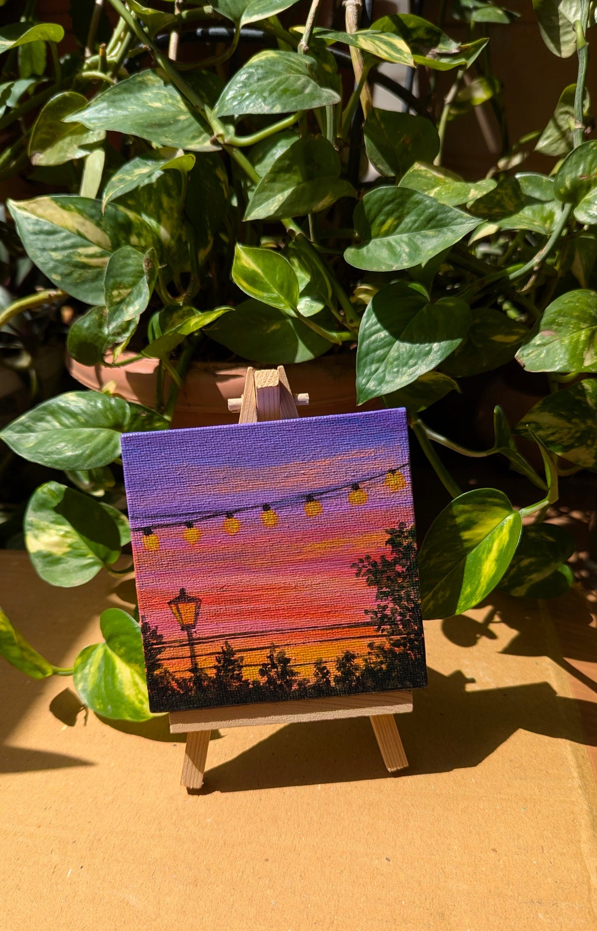 Travel Series - Lit Up Dusk