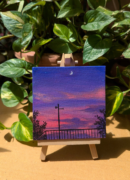 Travel Series - Look at the moon!