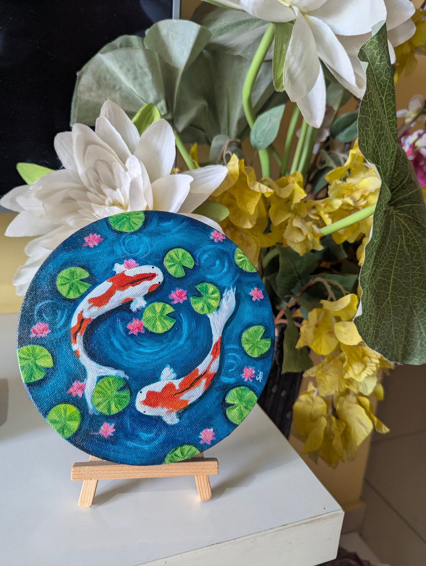 Mini Koi Fish Pond