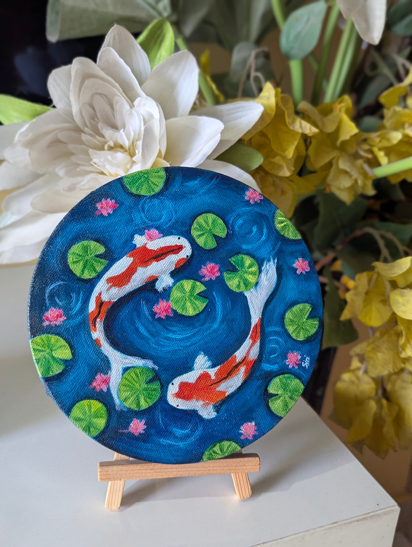 Mini Koi Fish Pond