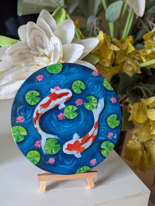 Mini Koi Fish Pond